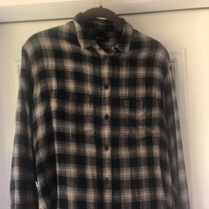 Excellent Condition Madewell Flannel Shirt